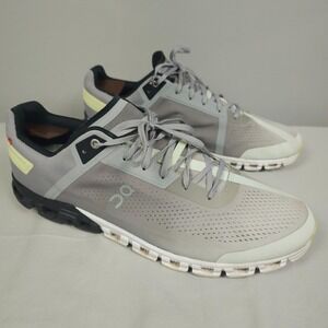 On Cloud Cloudflow 2.0 Shoes Men Size 14 Gray Black Running Walking Sneaker